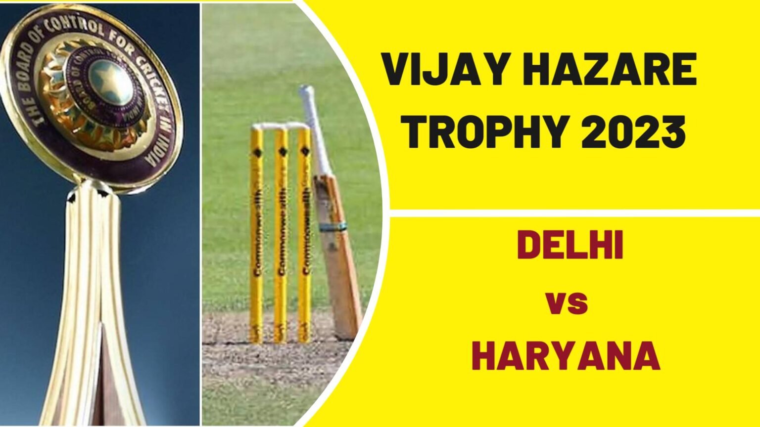 VIJAY HAZARE TROPHY2023