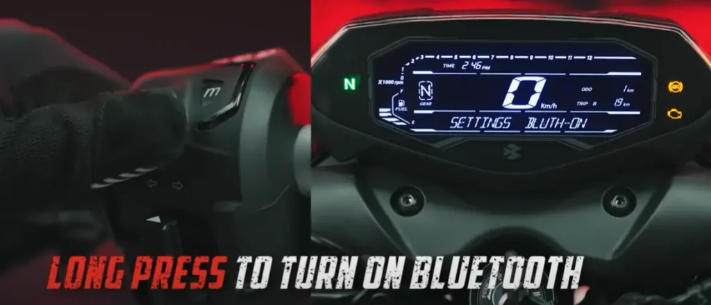 Bajaj Pulsar N250 2024 Bluetooth