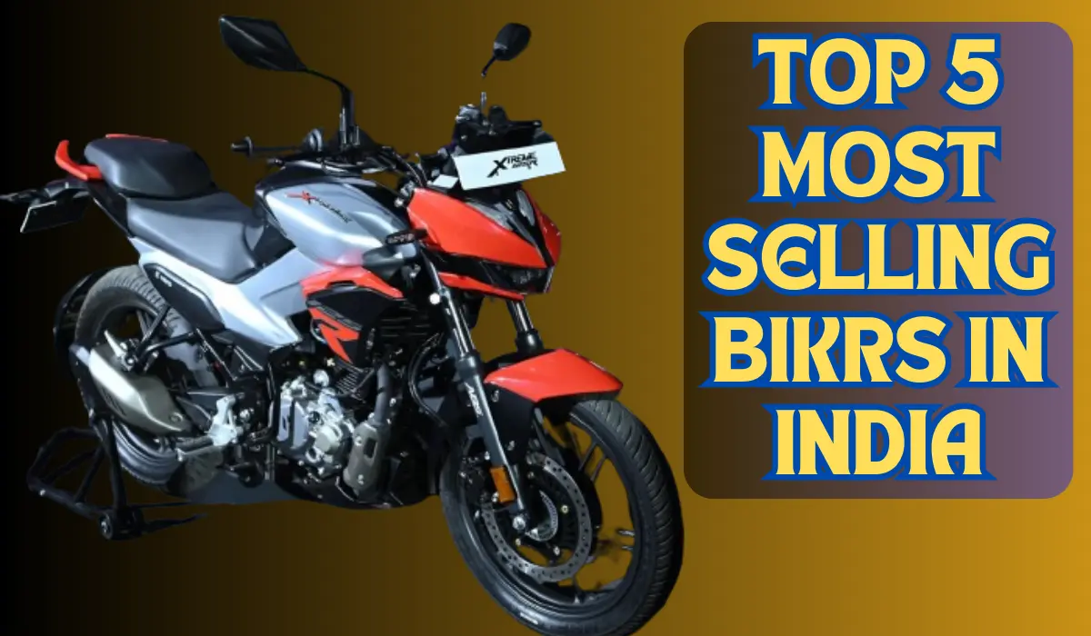 Top 5 most selling bikes