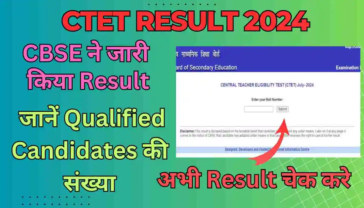 CTET Result 2024