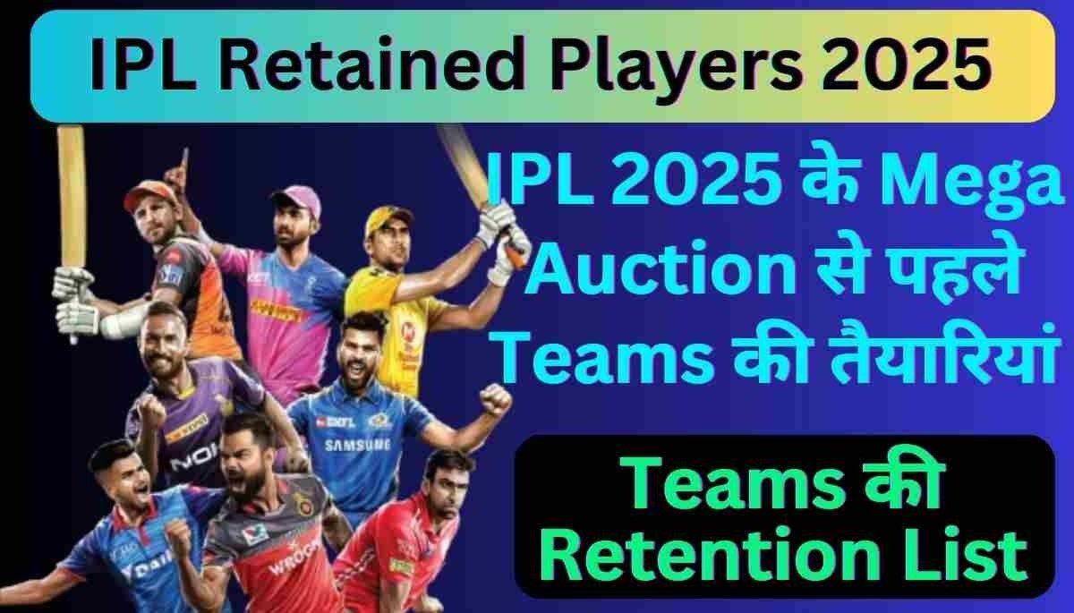 IPL retained players 2025