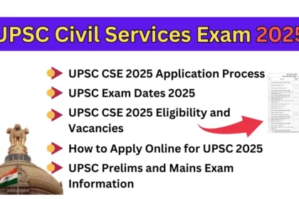 UPSC Notification 2025